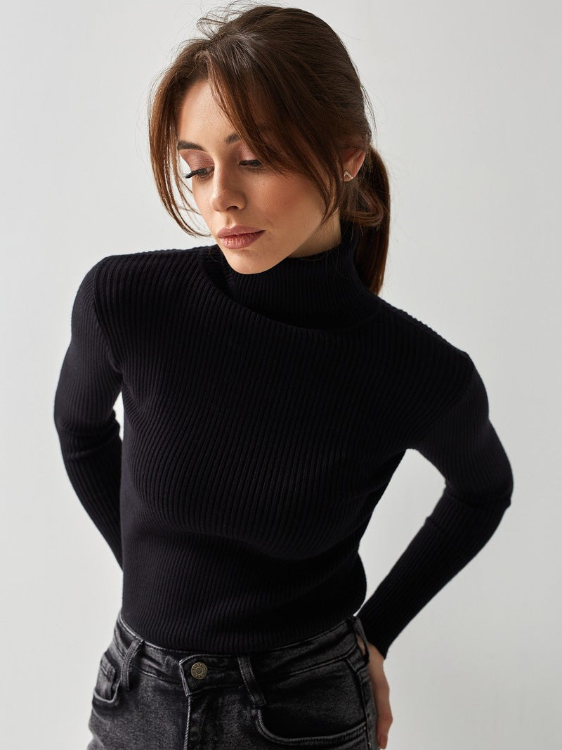 Women's Knitwear Turtleneck Pullover