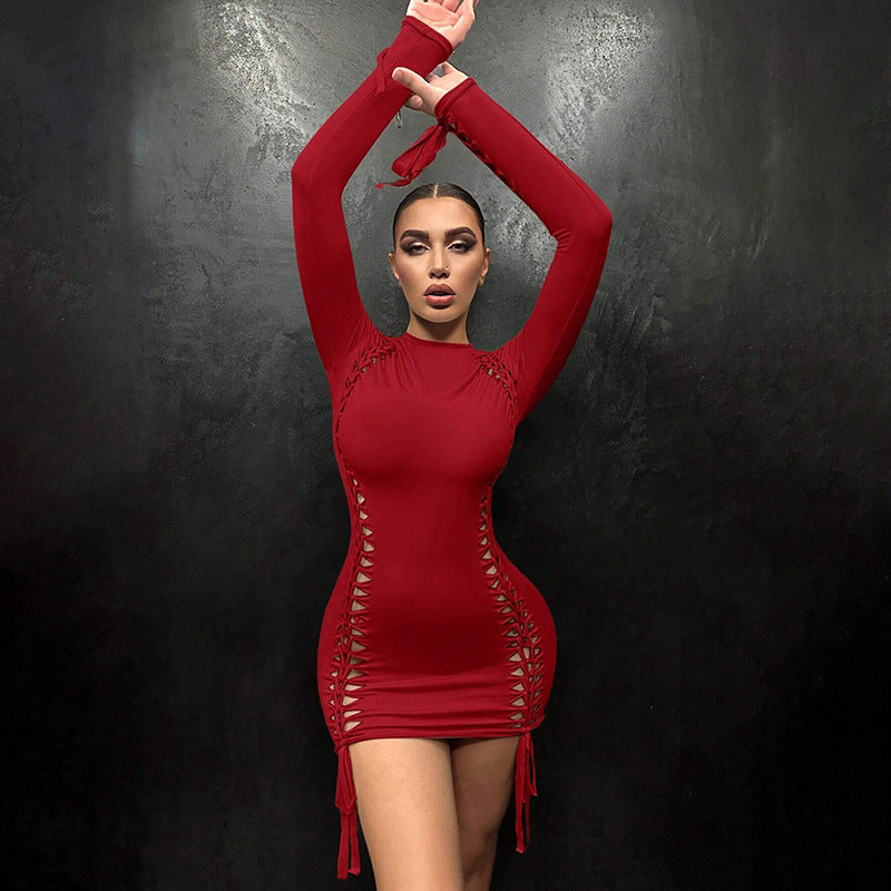 Fishnet Hip Dress