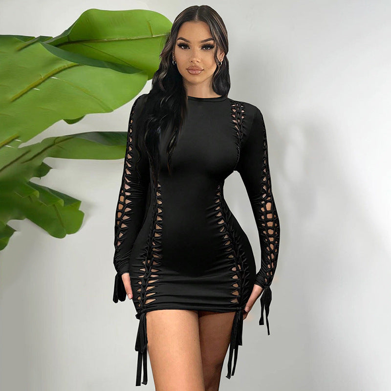 Fishnet Hip Dress